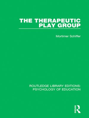 cover image of The Therapeutic Play Group